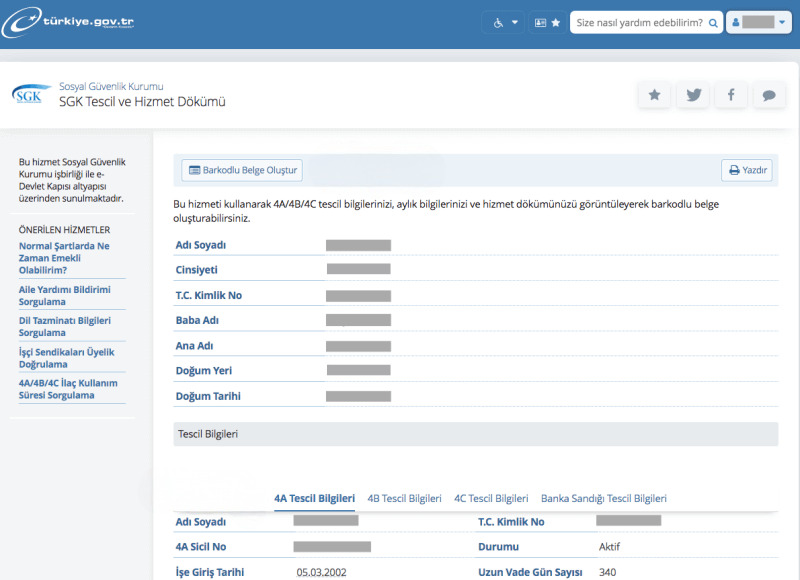 İşten Çıkış Kodu
